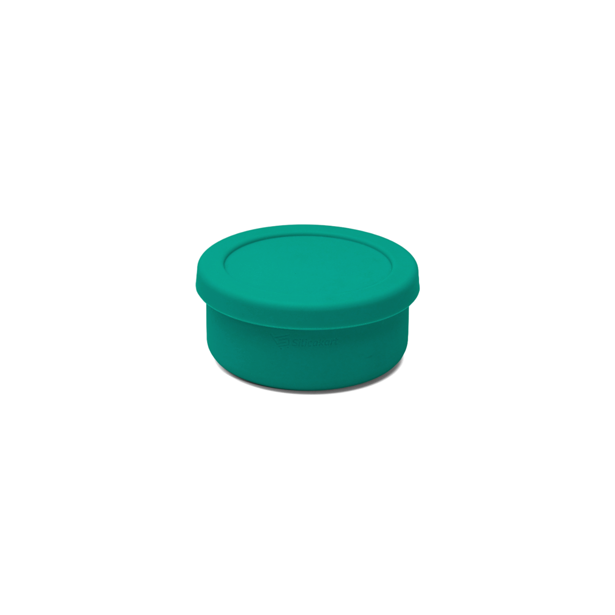 Silicakart Silicone Bento Boxes Small-Green (Round)