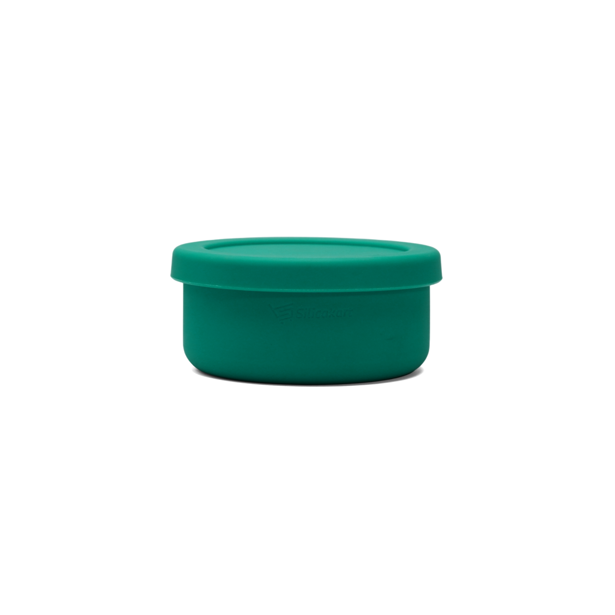 Silicakart Silicone Bento Boxes Small-Green (Round)