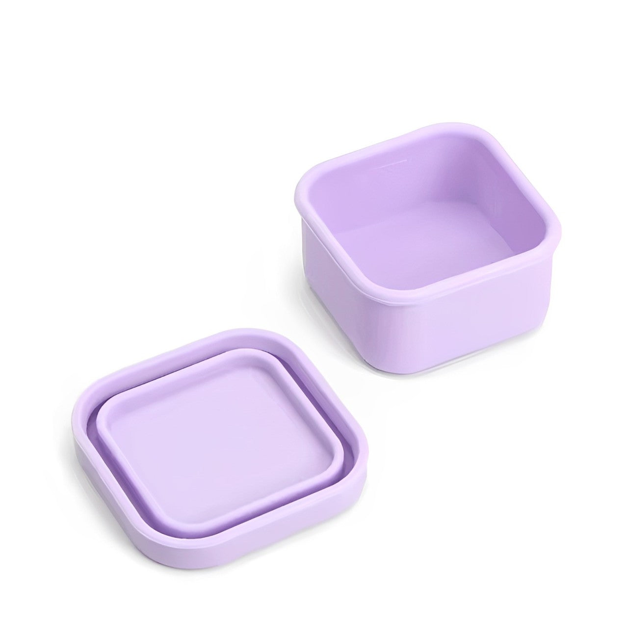 Silicakart Silicone Dip Boxes Set of 6 Lunch (Squre)