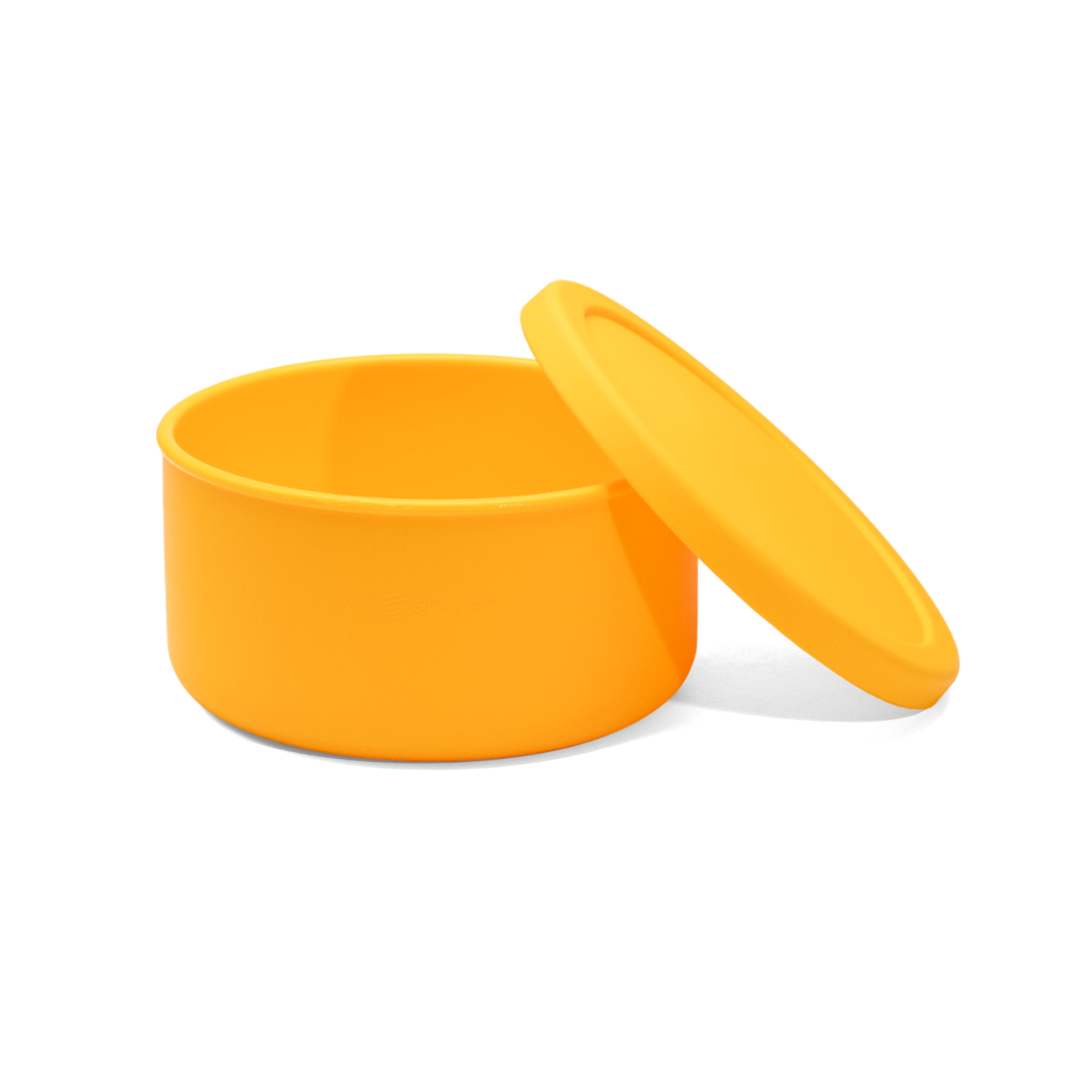 Silicakart Silicone Bento Boxes Large-Yellow (Round)