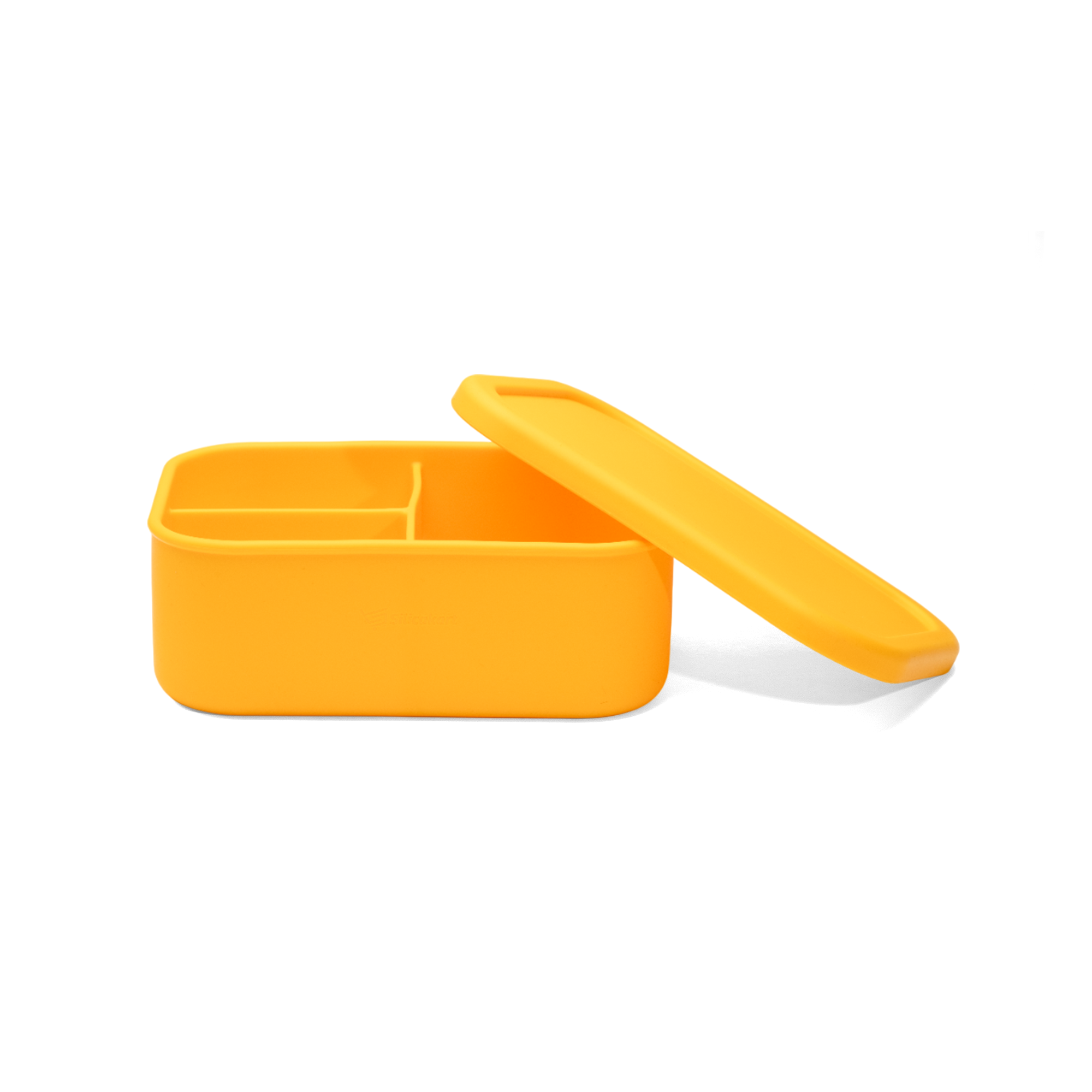 Silicakart Silicone Bento Boxes Large-Yellow (Rectangle)